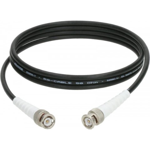 Klotz flexibilis 50 ohmos koaxkábel - RG58C/U Telegärtner BNC csatlakozókkal - 20m