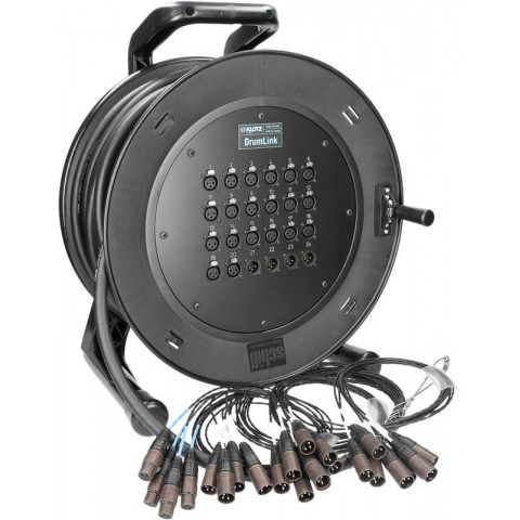 Klotz DrumLink 20/4 - 20x XLR 3p mama/papa + 4x XLR 3p papa/mama 24-cs - analóg dob - 40m