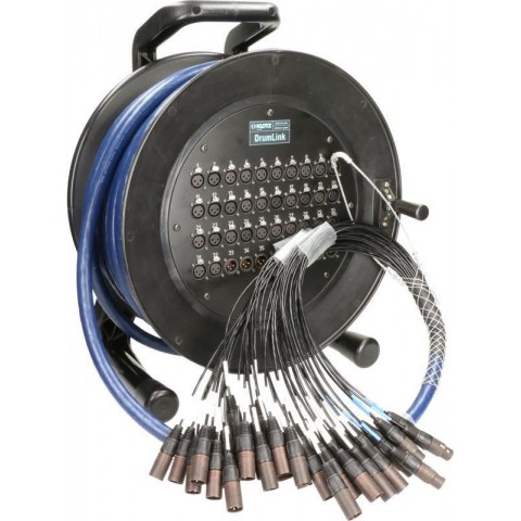 Klotz DrumLink 32/8 - 32x XLR 3p mama/papa + 8x XLR 3p papa/mama 40-cs. analóg dob - 30m