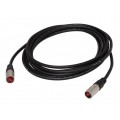 PROEL Cat5e S/FTP, 2xHirose TM21DP árnyékolt RJ45+Neutrik NE8MC1 ház, szerelt PUR kábel, 20m