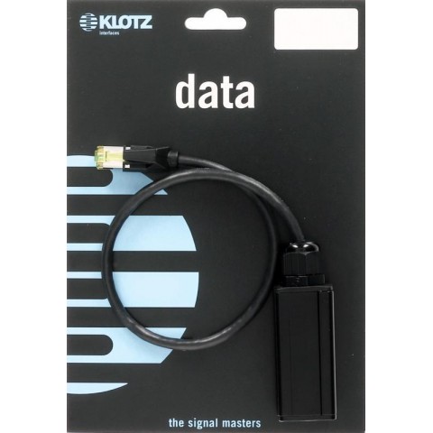 Klotz laptop etherCON adapter PUR köpennyel CAT6a / etherCON mama - RJ45