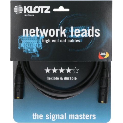 Klotz flexibilis pro patch kábel PUR köpennyel CAT7 (S/FTP) / etherCON - etherCON - 10m