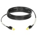 Klotz flexibilis pro patch kábel PUR köpenyben CAT7 (S/FTP) / RJ45 - RJ45 - 1m