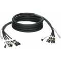 Klotz flexibilis 4-szeres MultiCAT hálózati kábel CAT7 (S/FTP) / RJ45 - RJ45- 90m