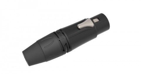 DH ONEHERO 3P XLR mama dugó szerelhető fekete DH ONEHERO 3P XLR mama dugó szerelhető fekete