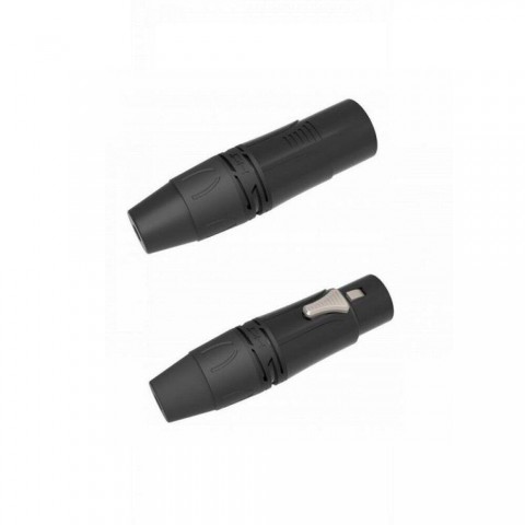 DH ONEHERO 1db 3P XLR mama dugó 1db 3P XLR papa dugó szerelhető fekete