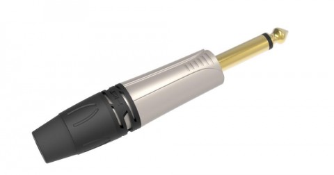 DH ONEHERO 6,3mm monó jack dugó szerelhető nikkel