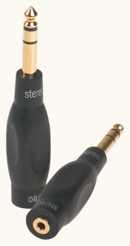 DH ONEHERO átalakító 6,3mm sztereó jack dugó - 3,5mm sztereó jack aljzat