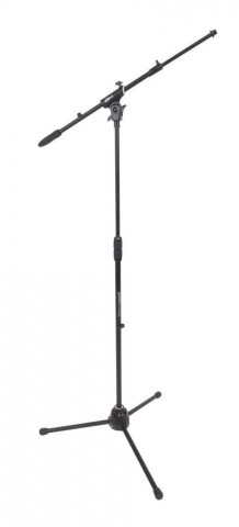 DH mikrofonállvány 3 lábú gémmel m: 990-1690mm gém: 580-910mm 2,9kg fekete DH mikrofonállvány 3 lábú gémmel m: 990-1690mm gém: 580-910mm 2,9kg fekete