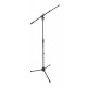 DH mikrofonállvány 3 lábú gémmel m: 990-1690mm gém: 580-910mm 2,9kg fekete DH mikrofonállvány 3 lábú gémmel m: 990-1690mm gém: 580-910mm 2,9kg fekete