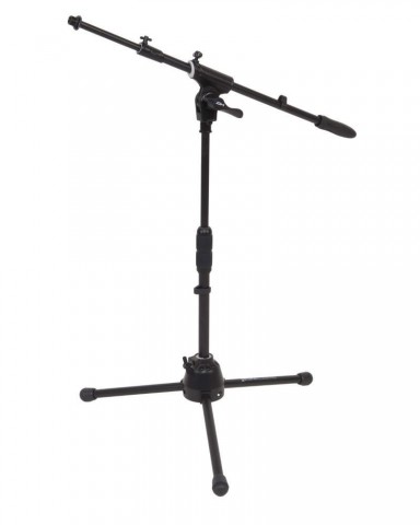 DH mikrofonállvány kicsi 3 lábú gémmel m: 400-770mm gém: 580-910mm 2,3kg fekete