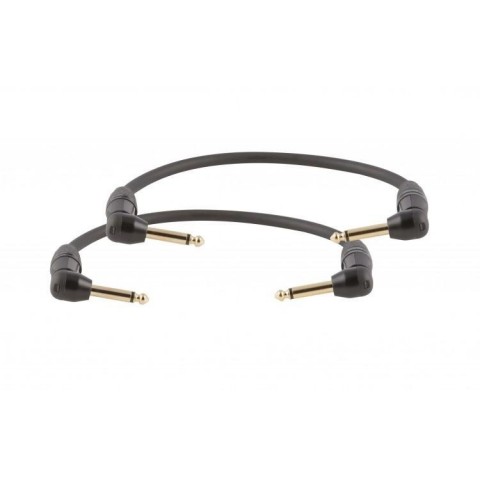 DH hangszerkábel 2db 15cm ONEHERO pipás 6,3mm monó jack dugó - pipás 6,3mm monó jack dugó