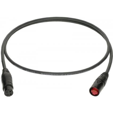 Klotz DMX-CAT adapter Klotz XLR-rel etherCON - XLR 3p mama - 1,2m