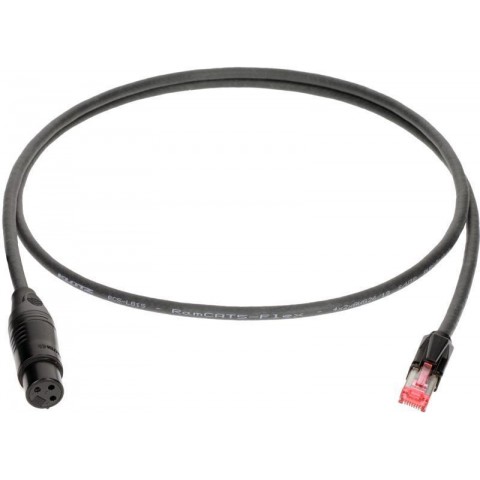 Klotz DMX-CAT adapter Klotz XLR-rel RJ45 - XLR 5p mama - 0,3m