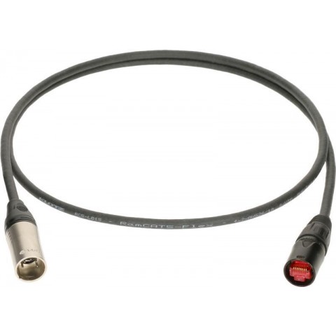 Klotz DMX-CAT adapter Klotz XLR-rel etherCON - XLR 5p papa - 0,9m