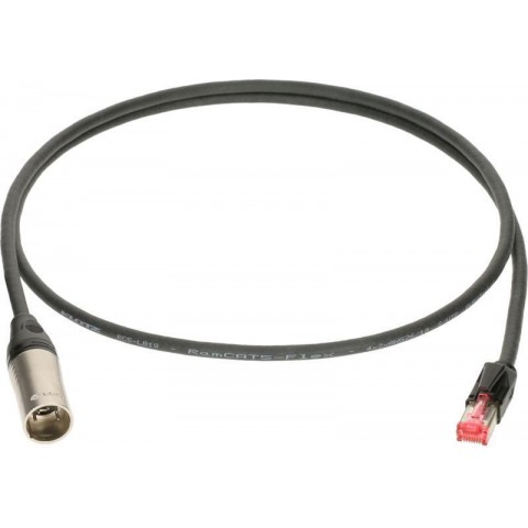 Klotz DMX-CAT adapter Klotz XLR-rel RJ45 - XLR 5p papa - 0,6m