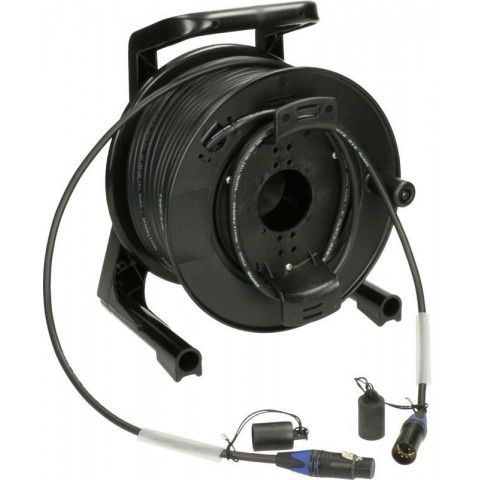 Klotz alacsony veszteségű DMX kábeldob - PVC XLR 5p mama/papa (3 pin bekötve) Neutrik - 0,31m