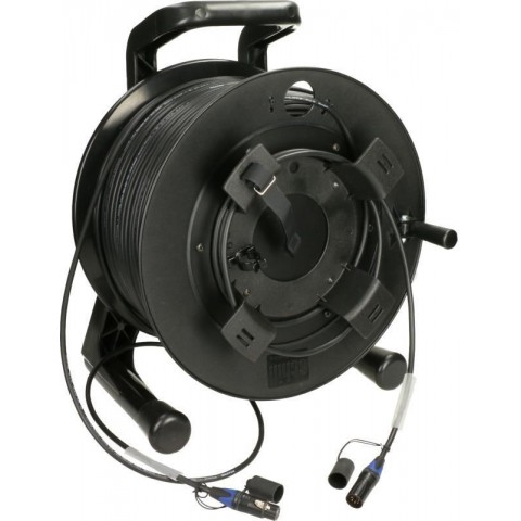 Klotz alacsony veszteségű DMX kábeldob - PVC XLR 5p mama/papa (3 pin bekötve) Neutrik - 0,31m