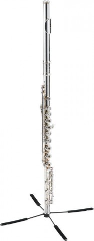 Hercules B-Fúvós hangszerállvány fuvola részére TraveLite 175 mm magas súly: 2,5 kg