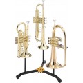 Hercules Állvány 3 hangszer részére (trombita, cornett és kürt) + tok