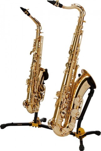Hercules Dupla fúvós állvány alt- és tenor szaxofon részére