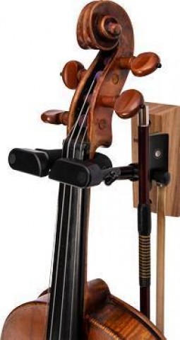 Hercules Hegedű brácsa tartó fa alap rövid szárú