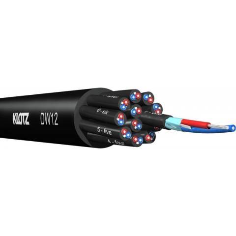 Klotz DigiWire AES/EBU stúdió multicore n x 2 x 0,22 mm² - PVC