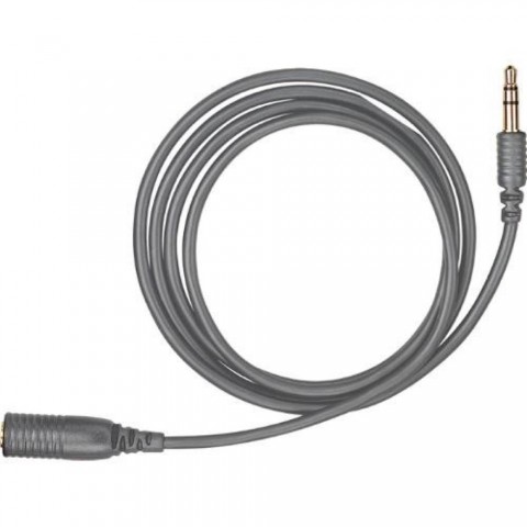 SHURE Toldó kábel SE sorozatú fülhallgatóhoz 3,5 mm jack papa - 3,5 mm jack mama 90 cm szürke