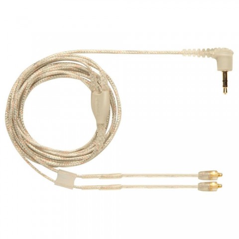 SHURE Cserélhető kábel SE fülhallgatóhoz 3,5mm jack átlátszó szigetelés