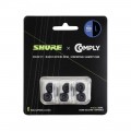 SHURE x Comply TZ100 fekete szivacs SE és AONIC fülhallgatóhoz 3 pár méret: Large