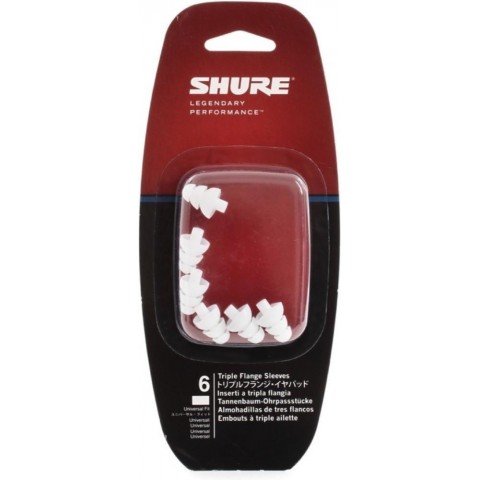 SHURE Három tagú szilikon "harang" fül-illeszték (kivéve SCL2) fülhallgatóhoz (kivéve SCL2) 3 pár