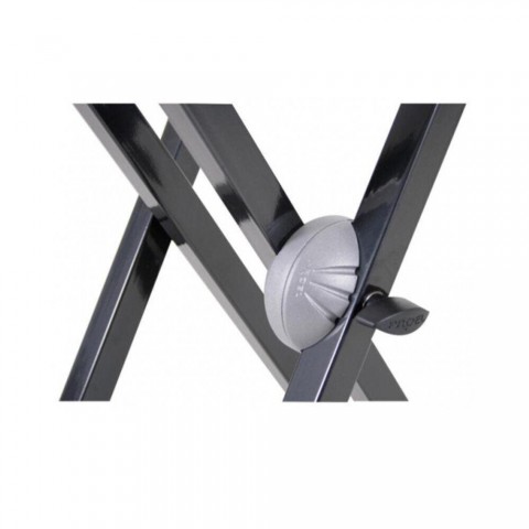 PROEL Keyboard állvány X dupla antracit szürke m:560-970mm sz:400mm max: 50kg