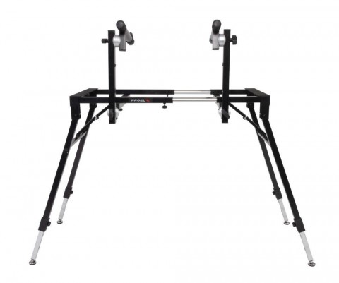 PROEL Keyboard állvány kétszintes 76-88 billentyűs hangszerekhez fekete max: 120 kg