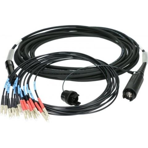 Klotz SmartBeam DODEKA 12 - 12x LC/UPC breakout kábel FiberLink - multimode OM4 - 3m