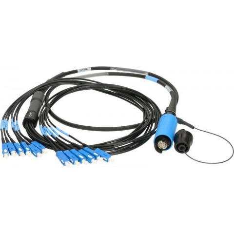 Klotz SmartBeam DODEKA 12 - 12x SC/UPC breakout kábel FiberLink - single-mode OS2 - 2m