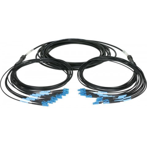 Klotz 12x LC/UPC to 12x LC/UPC breakout patch kábel FiberLink - single-mode OS2 - 200m