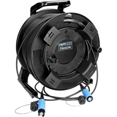 Klotz SmartBeam DUO kábeldob FiberLink - single-mode OS2 - 100m
