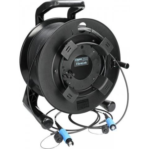 Klotz SmartBeam DUO kábeldob FiberLink - single-mode OS2 - 200m