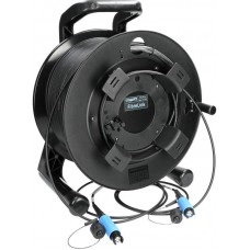 Klotz SmartBeam DUO kábeldob FiberLink - single-mode OS2 - 250m