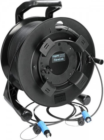 Klotz SmartBeam DUO kábeldob FiberLink - single-mode OS2 - 250m