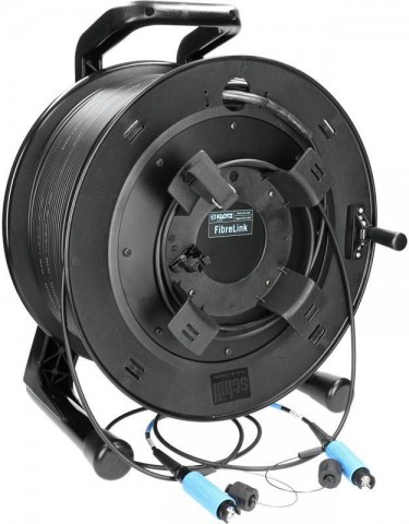 Klotz SmartBeam DUO kábeldob FiberLink - single-mode OS2 - 300m