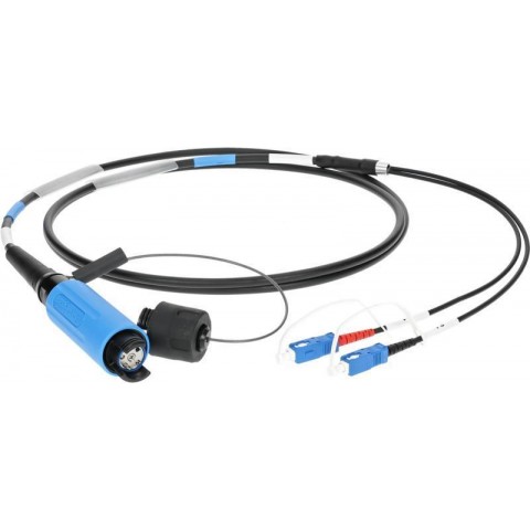 Klotz SmartBeam DUO to 2x SC/UPC breakout kábel FiberLink - single-mode OS2 - 100m