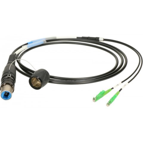 Klotz opticalCON DUO - 2x E2000/APC breakout kábel FiberLink - single-mode OS2 - 1m
