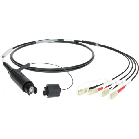 Klotz SmartBeam QUAD - 4x SC/UPC breakout kábel FiberLink - multimode OM4 - 50m