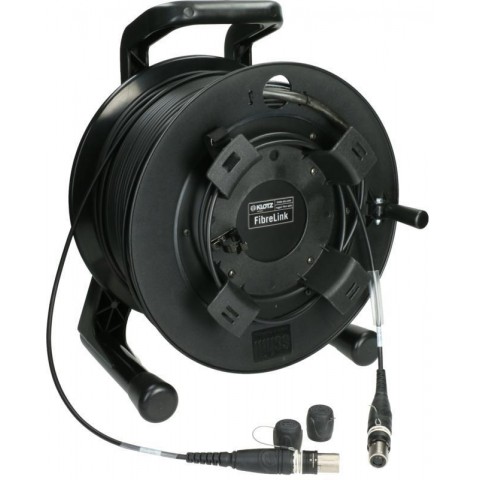 Klotz opticalCON QUAD csatlakozó kábel kábeldobon FiberLink - multimode OM4 - 300m