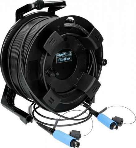 Klotz SmartBeam QUAD kábeldob FiberLink - single-mode OS2 - 150m Klotz SmartBeam QUAD kábeldob FiberLink - single-mode OS2 - 150m