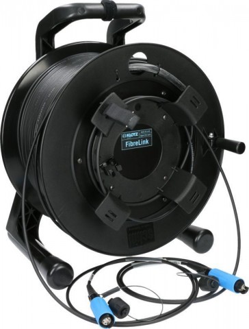 Klotz SmartBeam QUAD kábeldob FiberLink - single-mode OS2 - 200m Klotz SmartBeam QUAD kábeldob FiberLink - single-mode OS2 - 200m