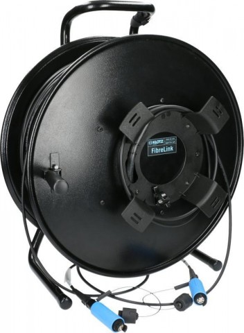 Klotz SmartBeam QUAD kábeldob FiberLink - single-mode OS2 - 400m Klotz SmartBeam QUAD kábeldob FiberLink - single-mode OS2 - 400m