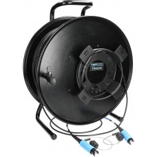 Klotz SmartBeam DUO kábeldob FiberLink - single-mode OS2 - 600m