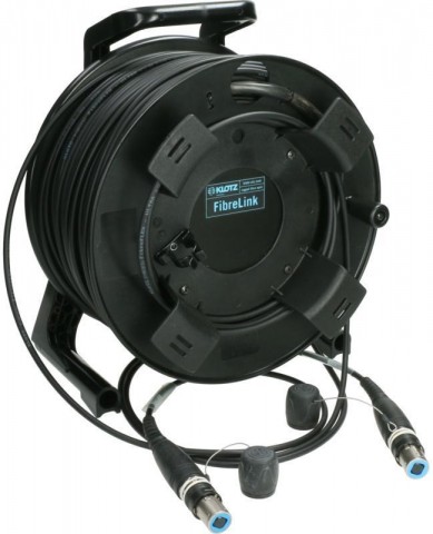Klotz opticalCON QUAD csatlakozó kábel kábeldobon FiberLink - single-mode OS2 - 100m